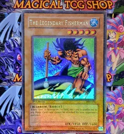 Yugioh The Legendary Fisherman PSV-076 1st Edition Ultra Rare Holo Bleed PL - Image 1