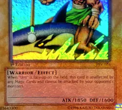 Yugioh The Legendary Fisherman PSV-076 1st Edition Ultra Rare Holo Bleed PL - Image 3