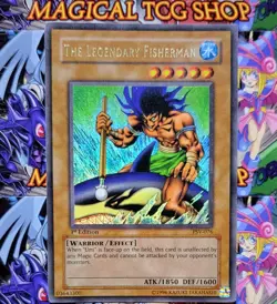 Yugioh The Legendary Fisherman PSV-076 1st Edition Ultra Rare Holo Bleed PL - Image 5
