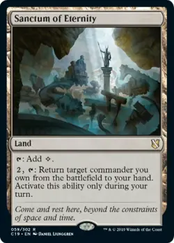 MTG Sanctum of Eternity, NM-Mint, English Commander 2019 - Image 1