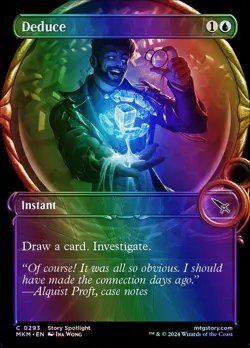 Deduce (Showcase) Murders at Karlov Manor NM MTG Foil - Image 1