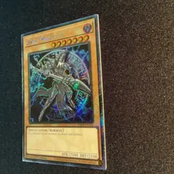 Yu-Gi-Oh! Dark Magician (7th Art) RA04-EN106 Stampede Platinum Secret Rare NM - Image 3