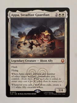 Appa, Steadfast Guardian M0010 Regular Avatar: The Last Airbender MTG NM - Image 1
