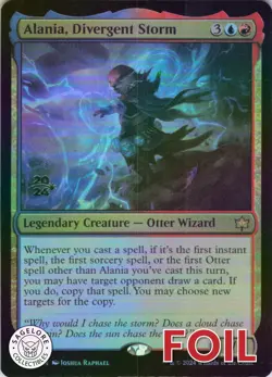 MTG Alania, Divergent Storm (Prerelease) (204) | NM Foil | Bloomburrow {BLB} - Image 1