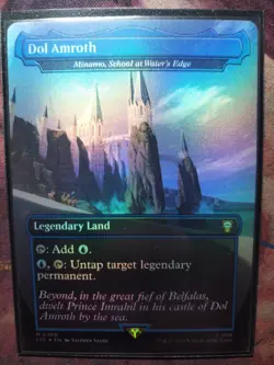 MTG- Dol Amroth, Minamo, School at Water's Edge Foil - Image 1