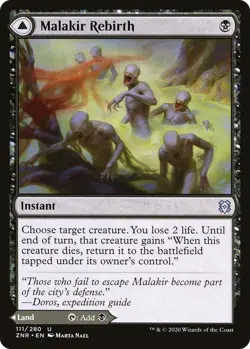Malakir Rebirth - Zendikar Rising (ZNR) NM Never Played - Image 1