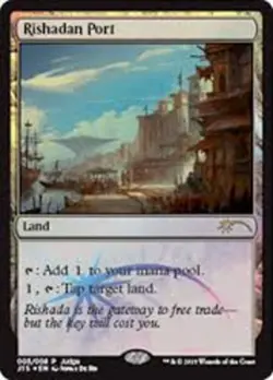 1x Rishadan Port - Foil DCI Judge Promo Near Mint MTG Magic - Kid Icarus - - Image 1