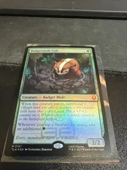 Badgermole Cub FOIL MTG Avatar: TLA Nm/M *ON HAND* - Image 1