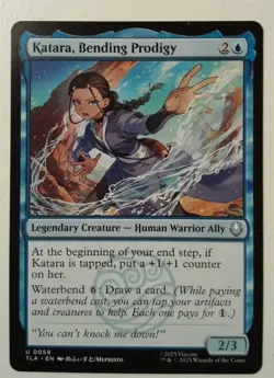 Katara, Bending Prodigy *Uncommon* Magic MtG x1 Avatar: The Last Airbender - Image 1
