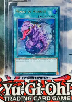 Yu-Gi-Oh! MORAY OF AVARICE (POTE-EN084) Ultra Rare 1st Edition NM - Image 1