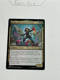 Magic the Gathering Greta Sweettooth Scourge NM Wilds of Eldraine Ships Same Day - Image 1