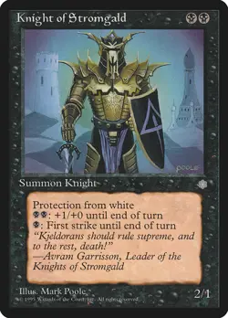 4x Knight of Stromgald - LP - Ice Age - SPARROW MAGIC mtg - Image 1