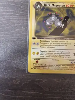 Team Rocket Dark Magneton Non-Holo 28/82 - Pokemon TCG (2000) - Image 5