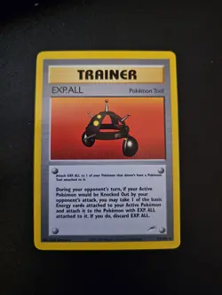 EXP.ALL 93/105 Pokemon Neo Destiny Trainer Tool 2002 Vintage - Image 1