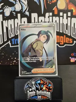 Rika Paradox Rift 241/182 Full Art Holo Ultra Rare Pokemon Card NM - Image 1