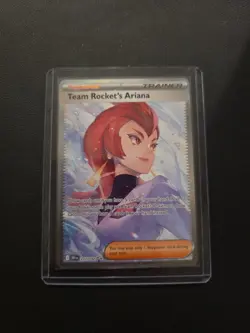 Pokemon Team Rockets Ariana Sir 237/182 Scarlet and Violet Destined Rivals - Image 1