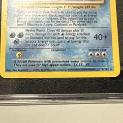 SGC 9 Blastoise - Pokemon Base Set 2 - Mint Holo - 2/102 - Free Shipping - Image 4