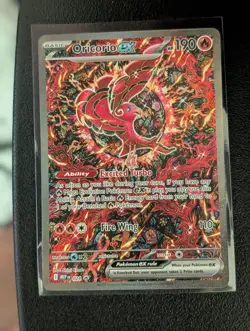 2025 Pokemon Oricorio Ex Charizard UPC Promo 24 Black Star - Image 1