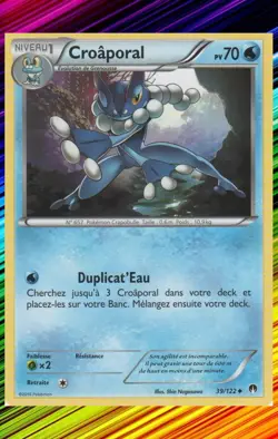 Croaporal - XY09:Rupture Turbo - 39/122 - Carte Pokemon Francaise - Image 1