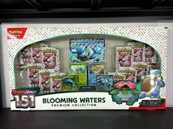 Pokemon TCG Scarlet & Violet 151 Blooming Waters Premium Collection - Image 1