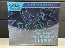 Pokemon Mega Evolution Phantasmal Flames ETB Sealed Pokemon Elite Trainer Box ?? - Image 1