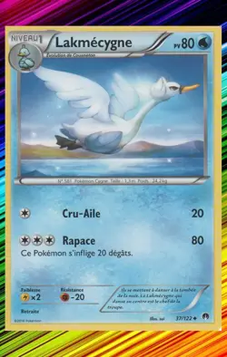 Lakmecygne - XY9:Rupture Turbo - 37/122 - Carte Pokemon Neuve Francaise - Image 1