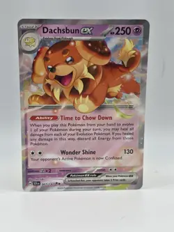 Dachsbun ex 067/142 Sv07 - Pokemon Stellar Crown - Near Mint Ultra Rare - Image 1