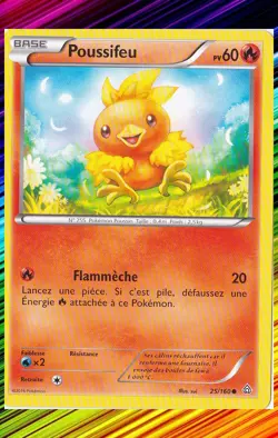 Poussifeu - XY5:Primo Choc - 25/160 - Carte Pokemon Neuve Francaise - Image 1