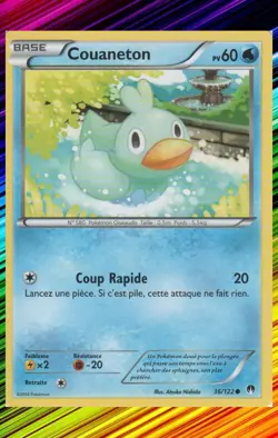 Couaneton - XY09:Rupture Turbo - 36/122 - Carte Pokemon Neuve Francaise - Image 1