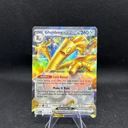 Gholdengo ex 139/182 Scarlet & Violet: Paradox Rift Double Rare Pokemon TCG - NM - Image 1