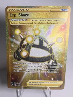 Pokemon TCG Exp. Share (Gold) Sword & Shield - Battle Styles 180/163 Secret Rare - Image 1