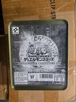 2003 Yugioh Japanese Yami Yugi Dark Paladin Factory Sealed Collectors Tin - Image 3
