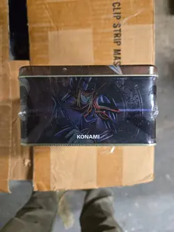 2003 Yugioh Japanese Yami Yugi Dark Paladin Factory Sealed Collectors Tin - Image 5