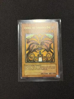 Yugioh FADED Exodia The Forbidden One LOB-124 Ultra Rare Misprint - Image 4