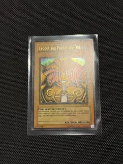 Yugioh FADED Exodia The Forbidden One LOB-124 Ultra Rare Misprint - Image 5