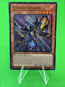 Yu-Gi-Oh Maze Of The Master X-Cross Cannon Ultra Rare MZTM-EN018 NM!!! - Image 1
