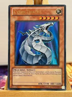 Cyber Drache LCGX-DE175 Ultra Rare VG Deutsch YUGIOH - Image 1