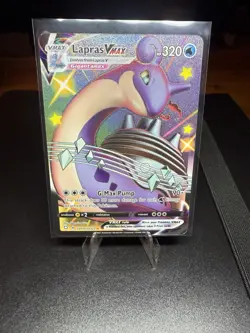 Pokemon Lapras VMAX Shining Fates: Shiny Vault Holo Rare Card SV111/SV122 - Image 1