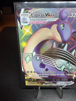 Pokemon Lapras VMAX Shining Fates: Shiny Vault Holo Rare Card SV111/SV122 - Image 2