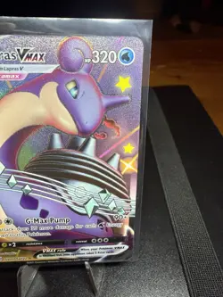 Pokemon Lapras VMAX Shining Fates: Shiny Vault Holo Rare Card SV111/SV122 - Image 3