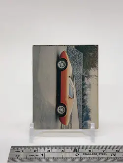 Lamborghini Miura Old vintage Car Card Japanese Rare b - Image 3