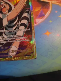 Mr.2 Bon Kurei (Bentham) Bon Clay EB01-061 One Piece Card TCG ENGLISH - Image 3