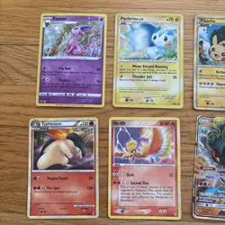 Lot of 13 Vintage & Modern Pokemon Cards Rare - Image 2