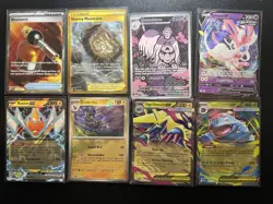 Pokemon Card Lot Collection 24 Cards Rare Illustrations Holo Mix - Image 1