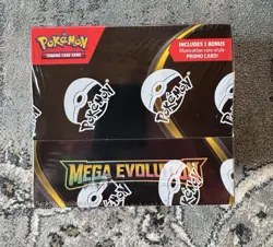 Pokemon TCG Mega Evolution Enhanced Booster Box (36 Packs + Promo card) - Sealed - Image 1