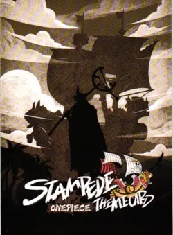 RORONOA ZORO SSR OPESSR-68 STAMPEDE THEME CARD One Piece Anime Collectible Card - Image 2