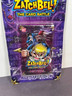 Zatch Bell The Gathering Storm 1st Edition Booster Card Pack 2006 Bandai TCG - Image 2