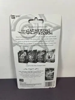 Zatch Bell The Gathering Storm 1st Edition Booster Card Pack 2006 Bandai TCG - Image 3