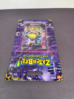 Zatch Bell The Gathering Storm 1st Edition Booster Card Pack 2006 Bandai TCG - Image 4