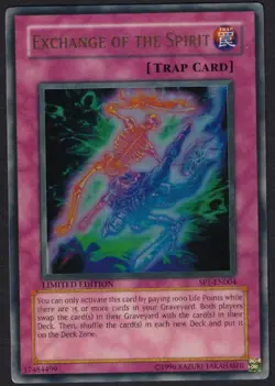 Yugioh Exchange of the Spirit SP1-EN004 Ultra Rare Limited - MP - Image 1